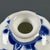 Ceramic Vintage Blue & White Porcelain Vase – Floral Scroll Motif, Qianlong Mark For Sale - Image 7 of 9