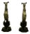 Large Italian Greyhound Dogs in Metal, 1960s, Set of 2 For Sale