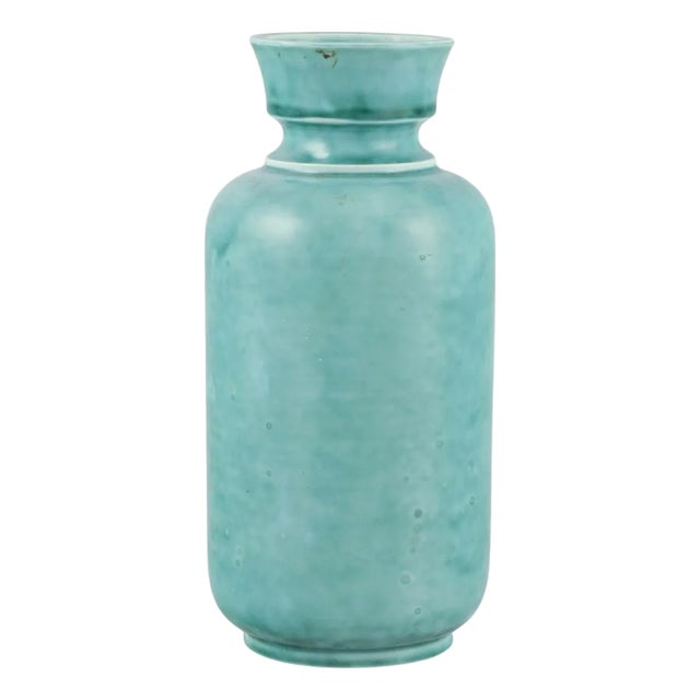 Large Stoneware Argenta Series Vase by Wilhelm Kåge for Gustavsberg For Sale