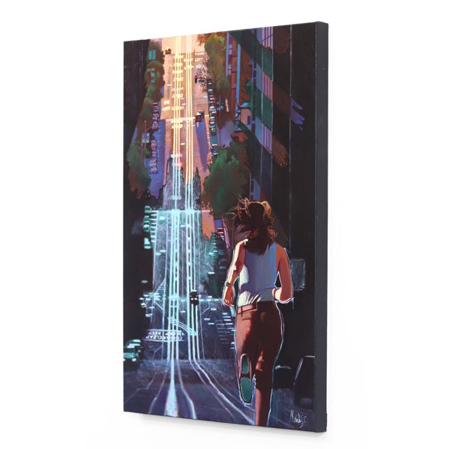 Recovery - Oil Painting on Canvas Original Artwork by Michelle Fillmore For Sale In Los Angeles - Image 6 of 9