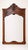 Large Vintage Oak Fireplace Mirror, 1940 For Sale - Image 6 of 6