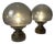 Vintage Italian Brutalist Table Lamps, 1970s, Set of 2 For Sale