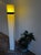 Excentric floor lamp in cream-colored acrylic glass. Origin: Germany Producer: unknown to date Material: Acrylic glass...