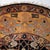 1960s Round Indo-Persian Rug, C. 1960 For Sale - Image 5 of 7