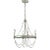 Sean Lavin by Visual Comfort Studio Beverly Small Chandelier, French Washed Oak/Distressed White Wood For Sale