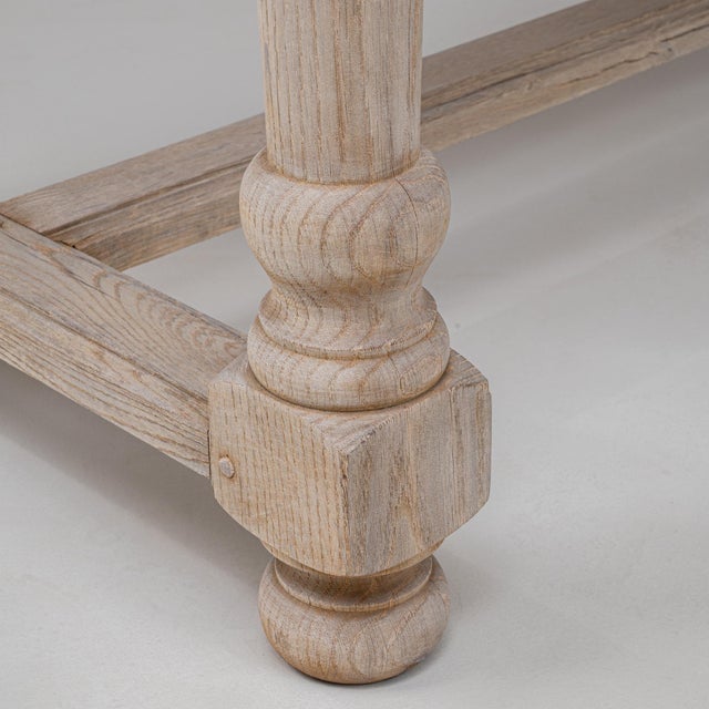 20th Century French Oak Dining Table For Sale - Image 12 of 18