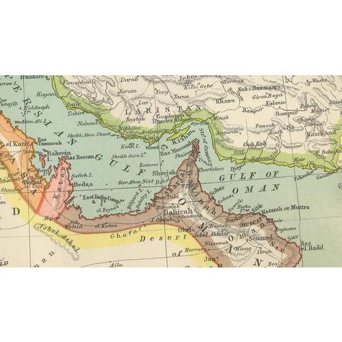 Turkey with Cyprus and Egypt Insets, 1902 For Sale - Image 13 of 14