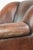 Vintage Sheepskin Club Chair in Leather For Sale - Image 12 of 16