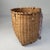 Japanese Handwoven Bamboo Carrying Basket, 1960s For Sale - Image 4 of 9