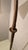 Brass Reading Lamp with Red Cone and Handle, 1950s For Sale - Image 10 of 17