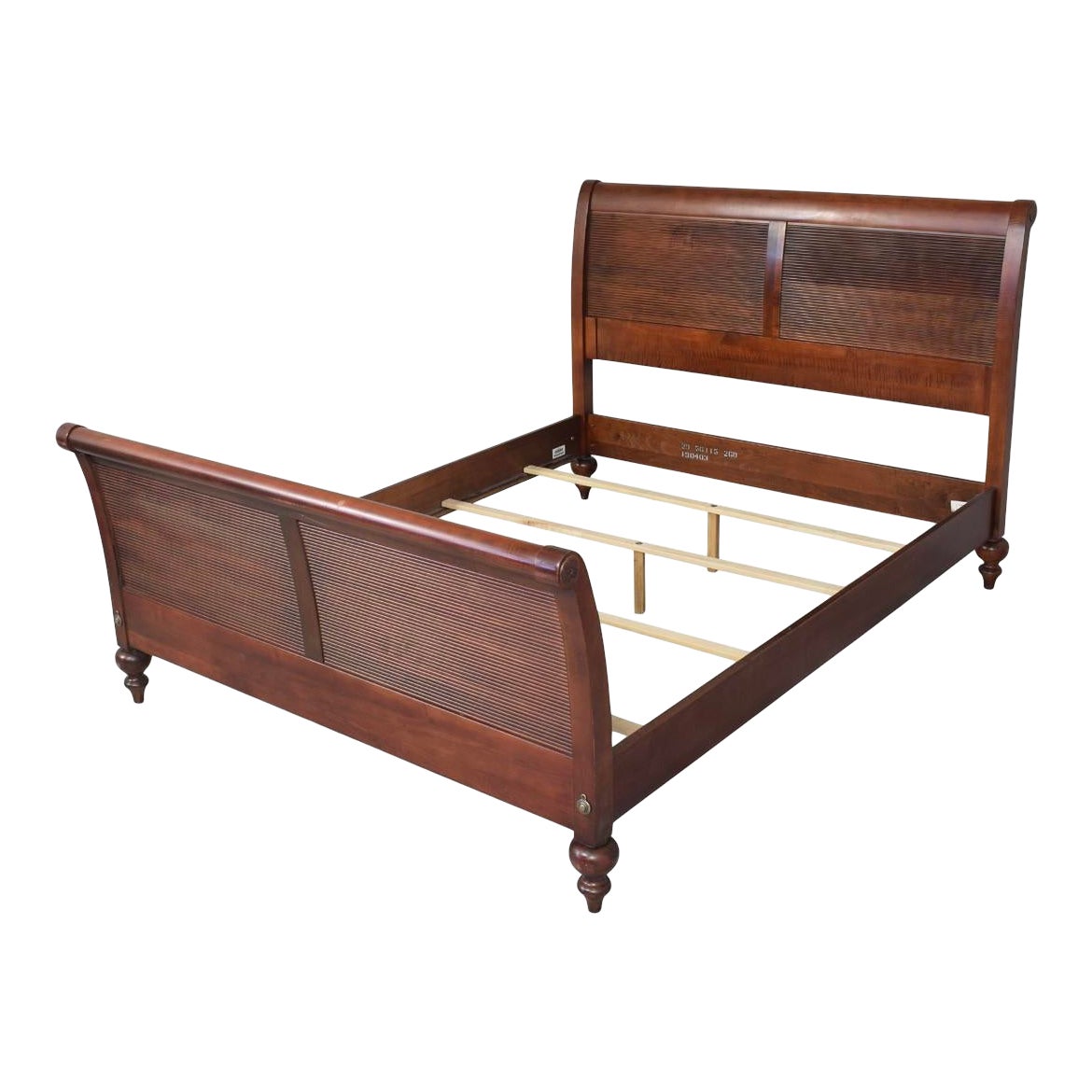 Ethan Allen British Classics Queen Sleigh Bedframe Chairish