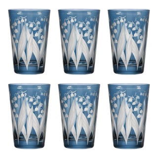ARTEL Lily of the Valley Tumbler in Slate, Set of 6 For Sale