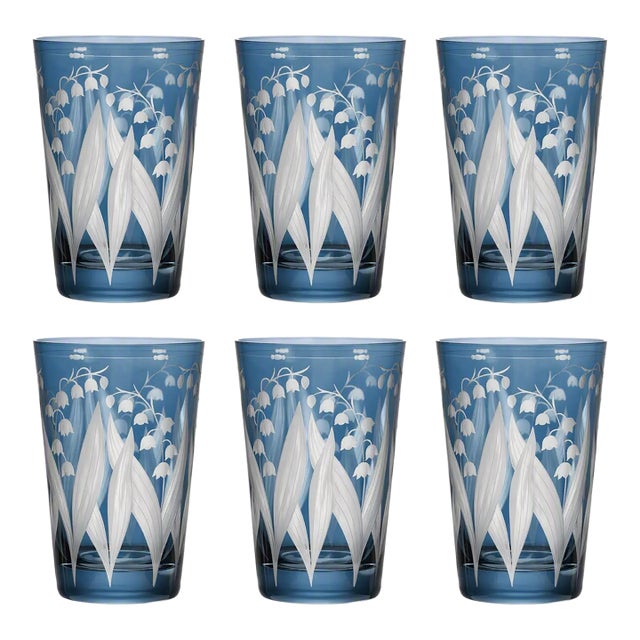 ARTEL Lily of the Valley Tumbler in Slate, Set of 6 For Sale