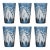 ARTEL Lily of the Valley Tumbler in Slate, Set of 6 For Sale