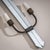Lights 1930s Mirrored Wall Sconces, Attributed to Luigi Fontana - a Pair For Sale - Image 7 of 8
