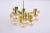 Metal Large German Brass Chandelier, 1960s For Sale - Image 7 of 13