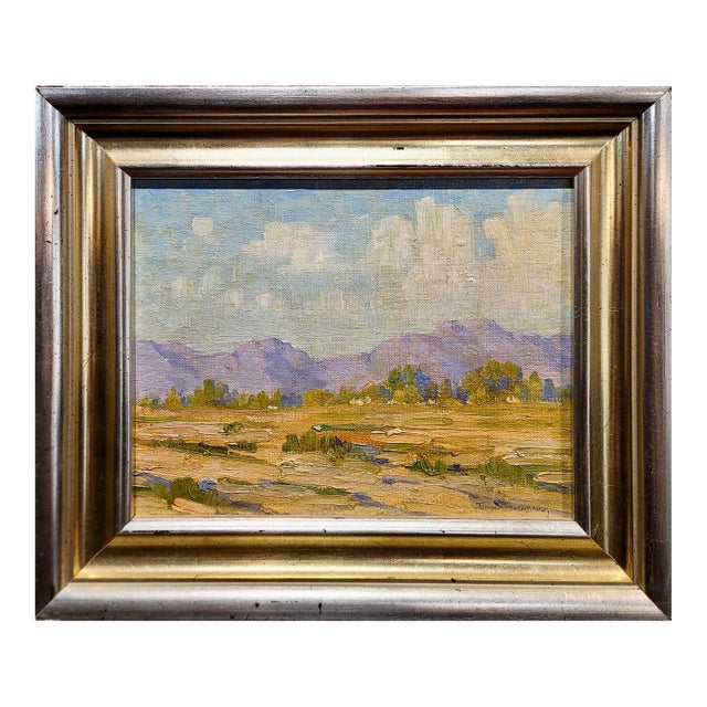 Joseph David Greenbaum-1920s California Plein Air Landscape-Oil Painting For Sale
