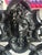 Black Early 20th Century Victorian Betsy Ross Pattern Cast Iron Garden Settee & Armchair, Set of 2 For Sale - Image 8 of 18