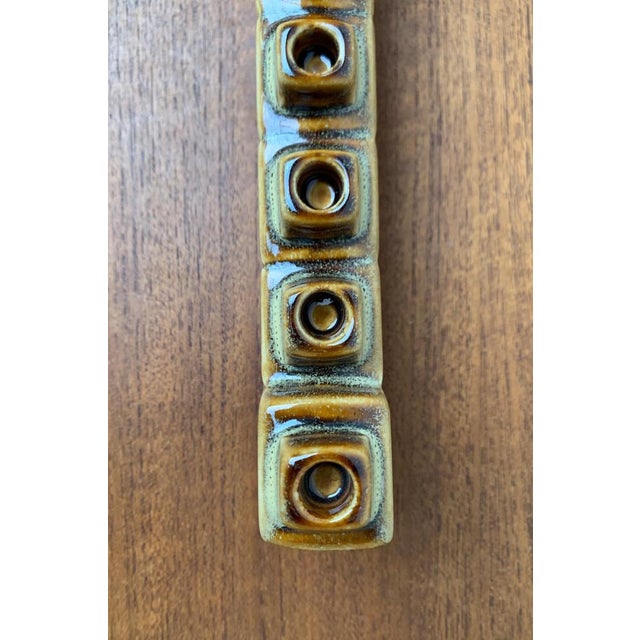 Ceramic Mid-Century German Studio Pottery Brutalist Candleholder, 1960s For Sale - Image 7 of 18