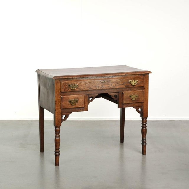 18th Century English Oak Lowboy For Sale - Image 13 of 13