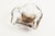 Square Clear and Brown Murano Glass Ashtray, 1960s For Sale - Image 13 of 13