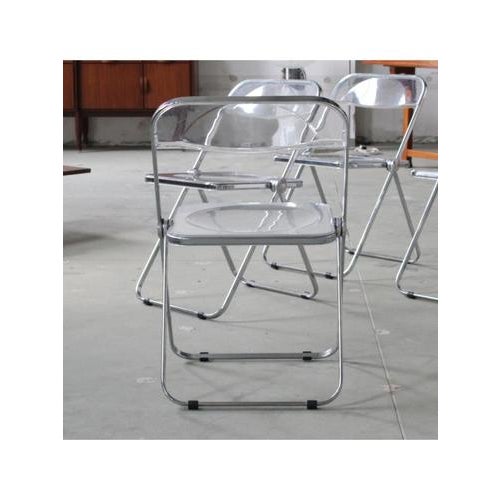 1960s Plia Folding Chairs by Giancarlo Piretti for Castelli / Anonima Castelli, 1960s, Set of 4 For Sale - Image 5 of 10