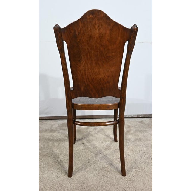 N ° 67 Dining Chairs by Jacob & Josef Kohn, 1900s, Set of 4 For Sale - Image 17 of 18