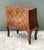 Vintage Italian Trellis Burl Petite Commode For Sale - Image 11 of 11