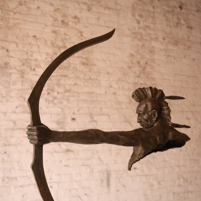 20th Century French Bronze Art Sculpture For Sale - Image 4 of 4