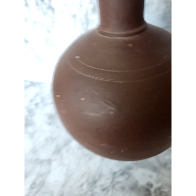 Ceramic 1970s Biomorphic Earthenware Vessel For Sale - Image 7 of 10