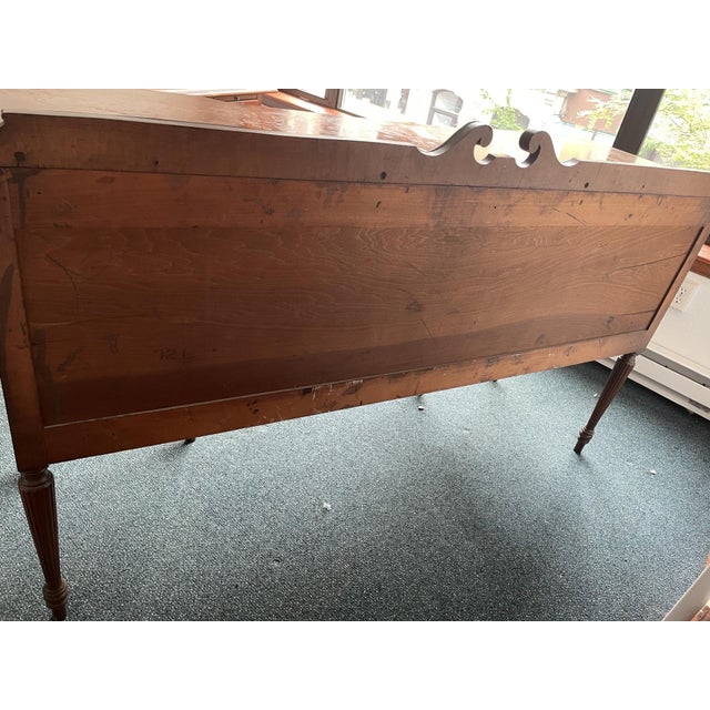 Vintage 1930s Federal Revival Mahogany Buffet Sideboard For Sale - Image 17 of 17