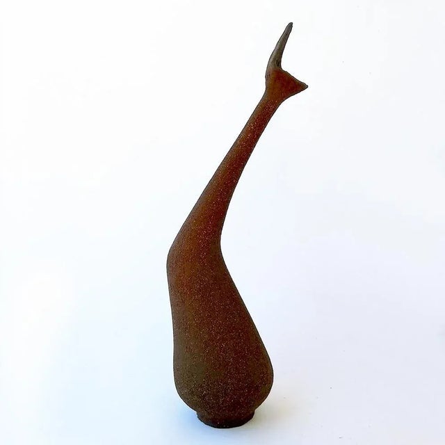 Mid-Century Italian Ceramic Sculpture by Roberto Rigon For Sale - Image 3 of 5