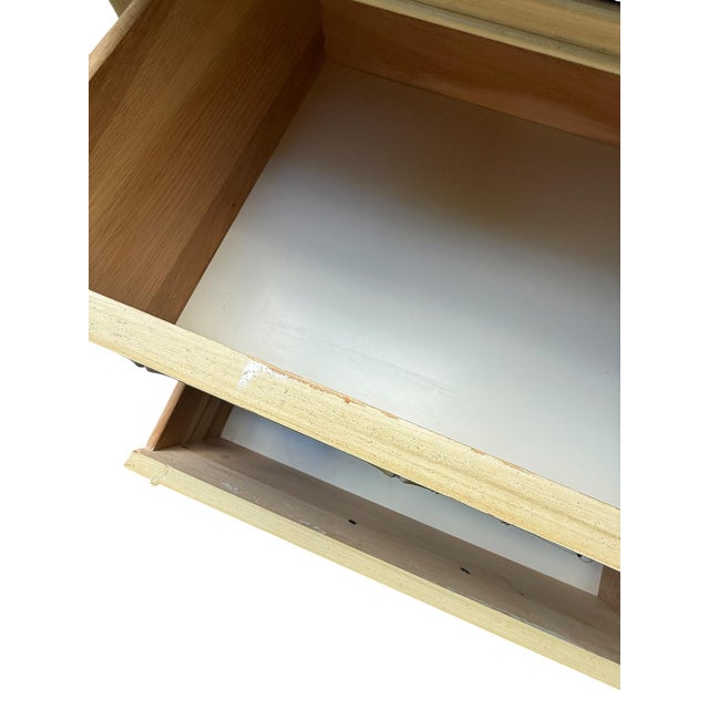Wood Thomasville Allegro Faux Bamboo 7 Drawer Dresser For Sale - Image 7 of 16
