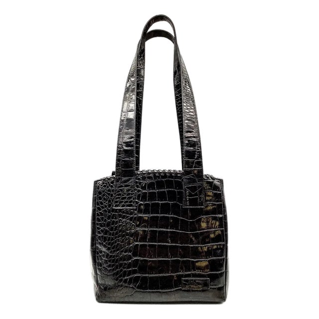 1980’s Genuine Carlos Falchi Shoulder Bag Tablet Holder For Sale