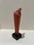 1960s Larry Mohr Signed Terra Cotta Sculpture Abstract Figurative Form on Base For Sale - Image 9 of 9