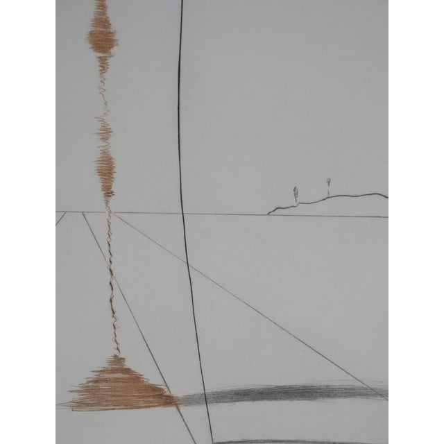Salvador Dali, Don Quixote, Original Signed Engraving For Sale - Image 7 of 9