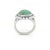 Vintage Southwestern Navajo Sterling Silver and Turquoise Cabochon Ring For Sale - Image 12 of 12