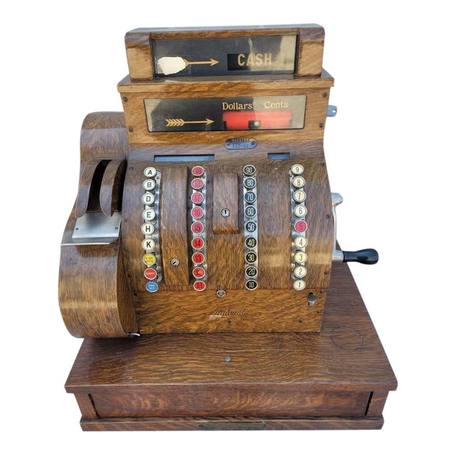Antique Ncr National Cash Register Model 842 Chairish
