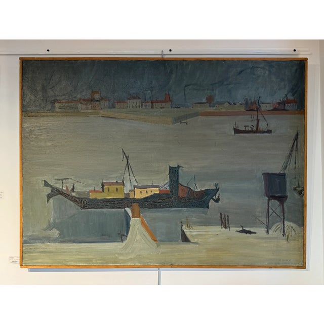 H. Lambert, Oil on Canvas, Dupas Duclos de la Haille, 100cm X 73cm For Sale - Image 6 of 7