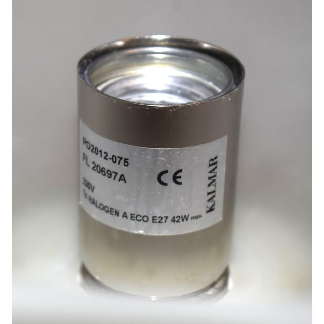 Silver Floor Lamp by Jean Claude Laville for J.T. Kalmar For Sale - Image 8 of 9