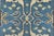 Textile Oushak Runner 2’7” X 9’11” Blue Wool Tribal Hand-Knotted Oriental Rug For Sale - Image 7 of 13