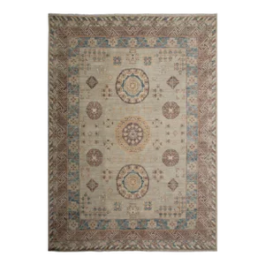 2020s Hand Knotted Oushak Rug 09'09" X 13'07"