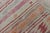 Turkish Vintage Kilim With Assorted Stripe Design in a Variety of Soft Colors For Sale - Image 11 of 12