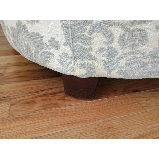 1990s Baker Furniture Company Slope Arm Club Chair #2 For Sale In New York - Image 6 of 14