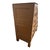 Burnt Umber Antique Yawman & Erbe 18-Drawer Library Card Catalog Cabinet, Circa 1910s For Sale - Image 8 of 10
