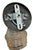 Mid 20th Century Mid 20th Century Outdoor Wall Sconces With Diamond Glass Pattern - a Pair For Sale - Image 5 of 6
