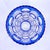 Art Deco Blue Cut-to-Clear Crystal Constellation Vase by Steven & Williams, 1930s For Sale - Image 14 of 18