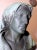 19th Century Huge Antique 19th Century Bronze Peasant Women Lady Bust Statue Sculpture 1800's For Sale - Image 5 of 12