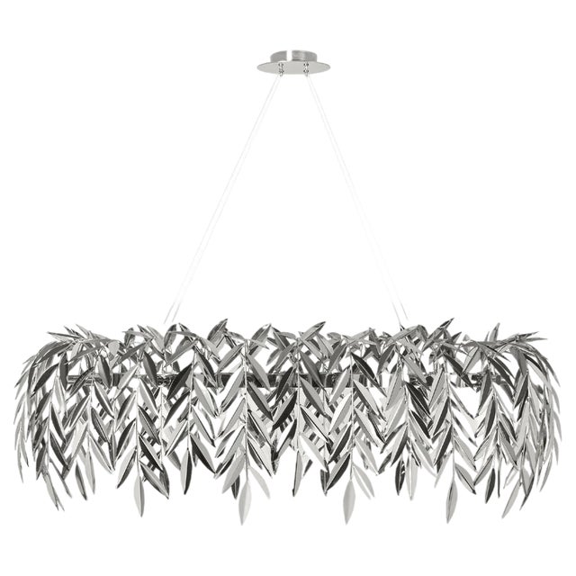 Nickel Azores Chandelier by InsidherLand For Sale