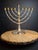 Vintage Fred Spinowitz Signed "Tree of Life" Hanukkah Menorah Up for sale is an authentic, artist-signed modern studio...
